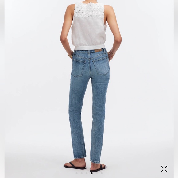 NWT Tall Perfect Vintage Jean in Barnfield Wash Size 31 Tall - Picture 9 of 11